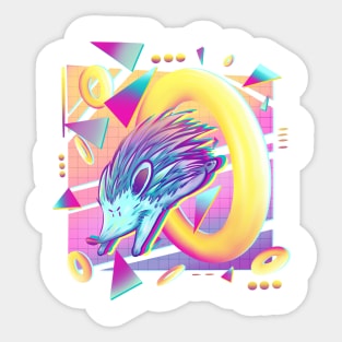 Funky Hedgie Sticker